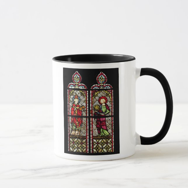 Tasse Solides solubles. Sylvester et John l'évangéliste (Droite)