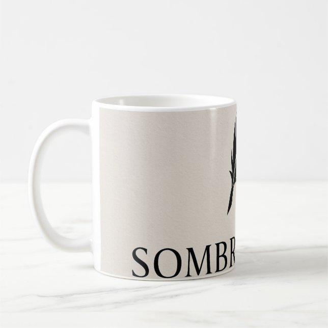 Tasse Sombre Design (Gauche)