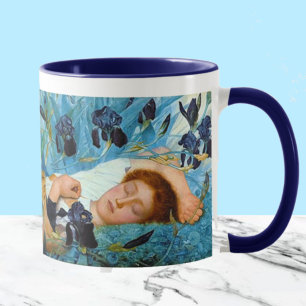 Tasse Sommeil dans les Irises
