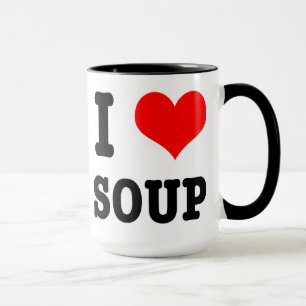 TASSE SOUPE I HEART (LOVE)