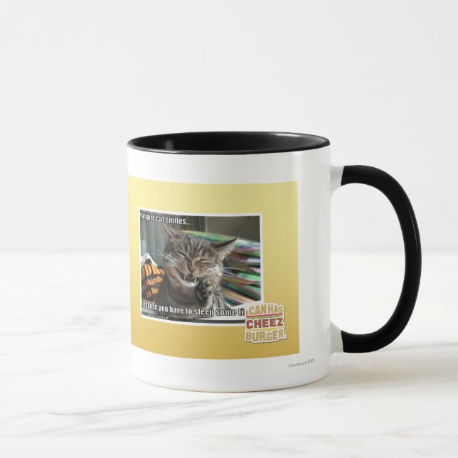 Tasse sourires de chat de vampire (Droite)