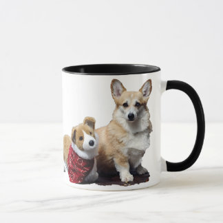 Tasse Sourires de matin de corgi