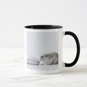 Tasse Souris de hamster et d'ordinateur