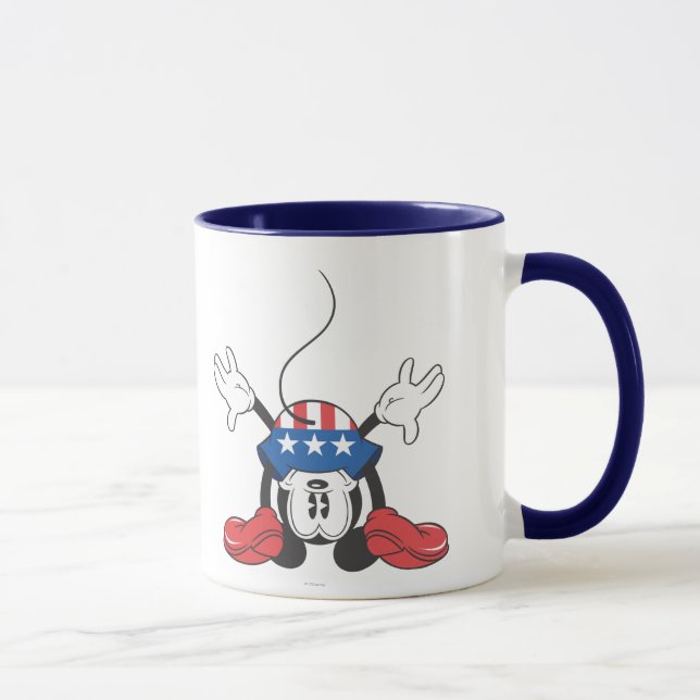 Tasse Souris Mickey Patriotique 3 (Droite)