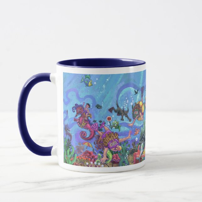 Tasse Sous la mer (Gauche)