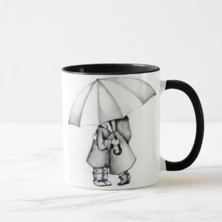 Tasse Sous la pluie