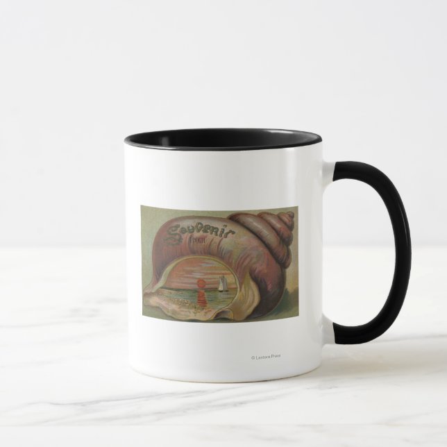 Tasse Souvenir De #4 - N'Importe Quelle Ville, N'Importe (Droite)