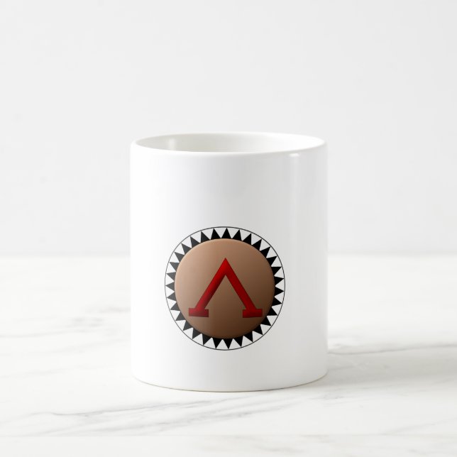 Tasse spartiate de bouclier (Centre)