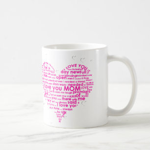 Tasse spéciale de jour de mères pendant toutes l