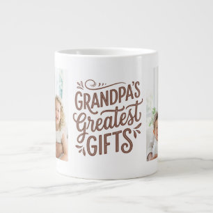Tasse Spéciale Photo Grand-Père Souvenirs Précieux