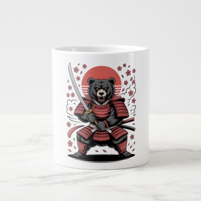Tasse spéciale Samouraï Ours (Devant)