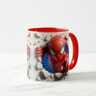 Tasse spiderman 3d