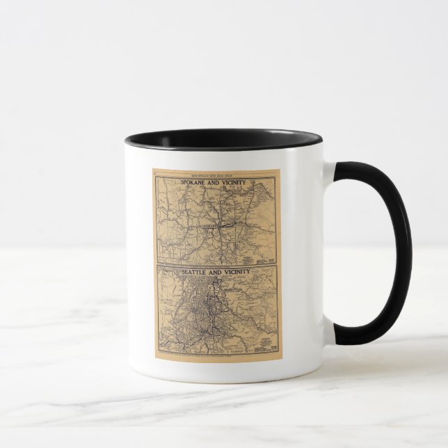 Tasse Spokane, Seattle (Droite)