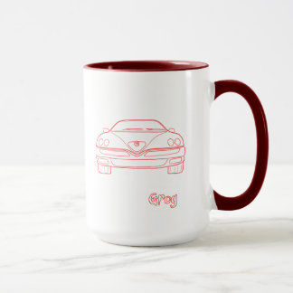 Tasse sportive de coeur de Gtv d'araignée d'alpha