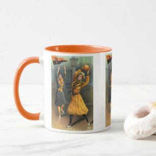 Tasse Sports Anciens, Équipe de Basket-ball Féminin en M