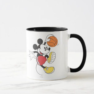 Tasse Sporty Mickey   Joueur de basket