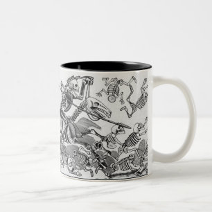 tasse squelettique d'attaque