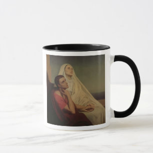Tasse St Augustine et son St Monica, 1855 de mère