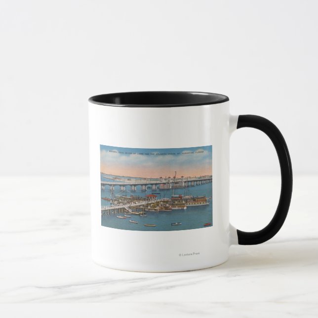 Tasse St. Augustine, FL - Vue du pont des Lions (Droite)