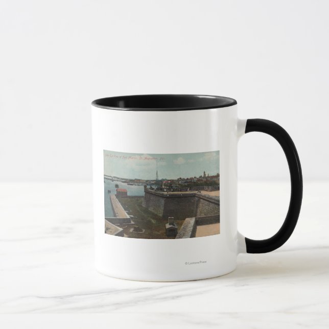 Tasse St. Augustine, Floride - Aérien de Ft. Marion (Droite)