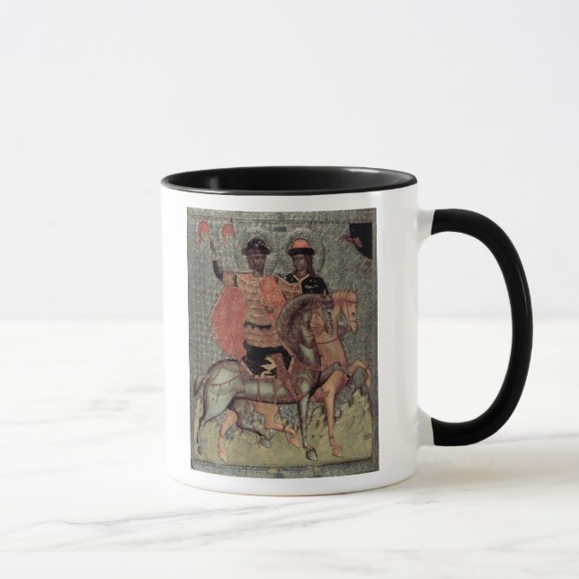 Tasse St Boris et St Gleb ont monté, c.1377 (Droite)