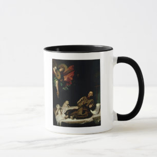 Tasse St Francis a soulagé par un musicien d'ange