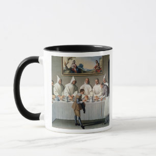 Tasse St Hugh de Cluny (1024-1109) dans le réfectoire d