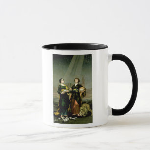 Tasse St Justina et St Rufina, 1817