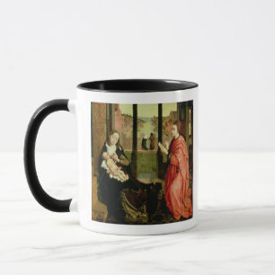 Tasse St Luke dessinant un portrait de la Vierge