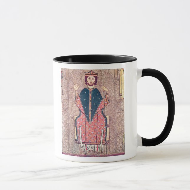 Tasse St Martin des visites, détail d'un autel (Droite)