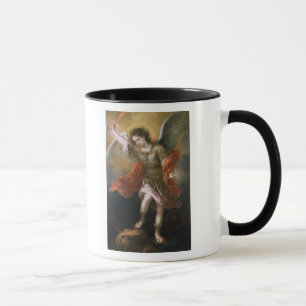 Tasse St Michael bannit le diable à l'abîme