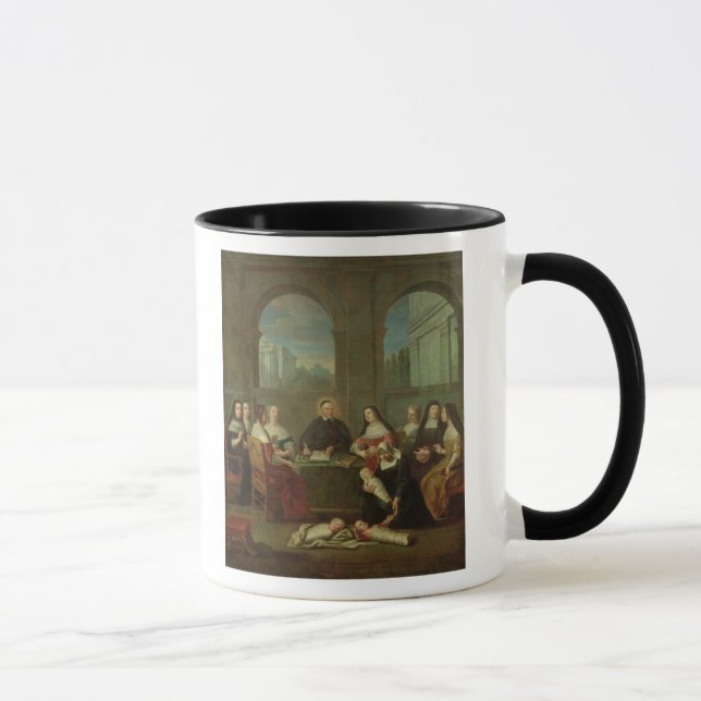 Tasse St Vincent de Paul et les soeurs de la charité (Droite)