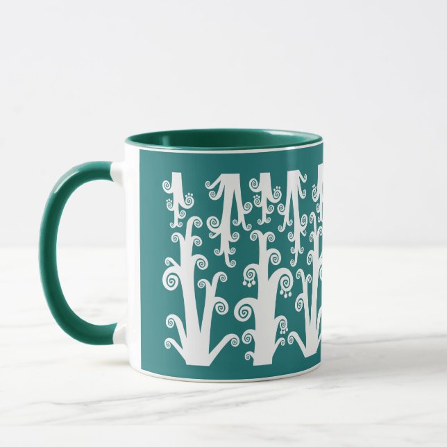 Tasse Stalks Twirly - Hunter Green (Gauche)