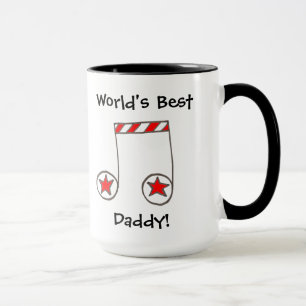 Tasse Star Musical Note Meilleur cadeau de papa au monde