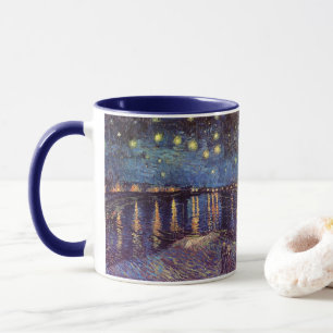 Tasse Starry Night Over the Rhone par Vincent van Gogh