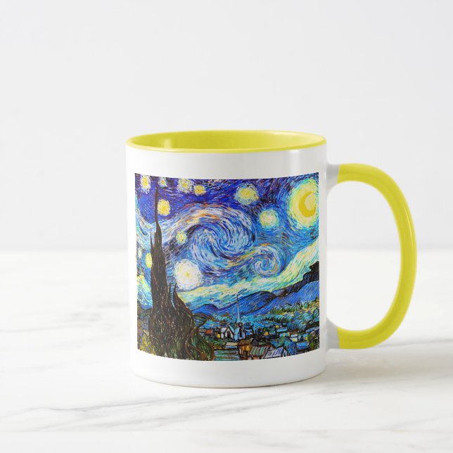 Tasse Starry Night Van Gogh Art (Droite)