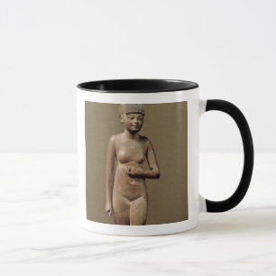 Tasse Statue d'une jeune fille d'employé (bois)