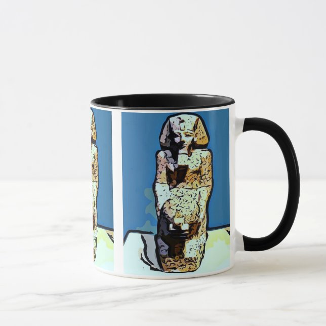 Tasse Statue égyptienne de dessin animé (Droite)