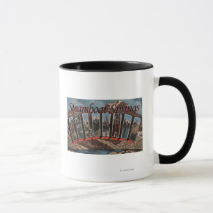 Tasse Steamboat Springs, le Colorado - grande scène de