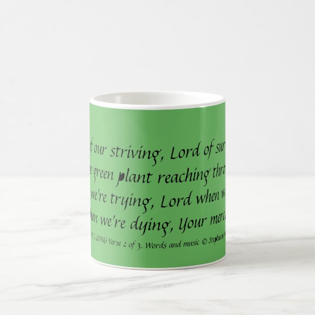 Tasse Stephanie Hutchinson de SEIGNEUR OF ALL (Centre)