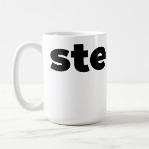 Tasse Steups - Noir