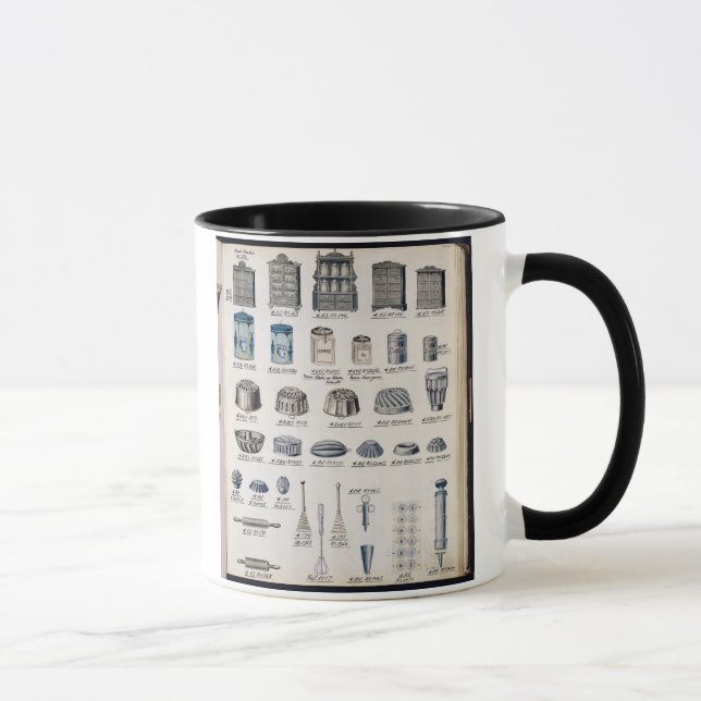 Tasse Stockage et ustensiles de cuisine d'un catalogu (Droite)