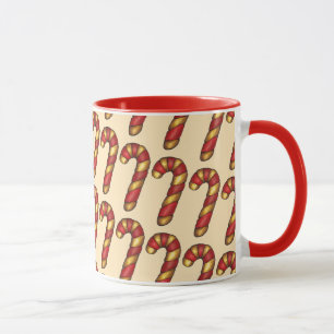 Tasse Sucre de canne Twist Christmas Cookie Holiday Baki