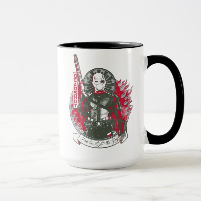 Tasse Suicide Squad | Deadshot "I am the Light" (Droite)