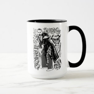 Tasse Suicide Squad   Joker Typography Photo