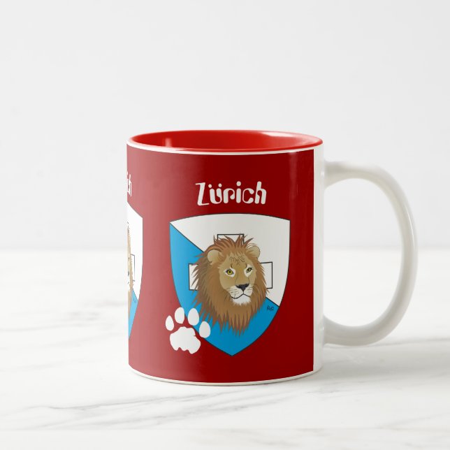 Tasse suisse de svizzera (Droit)