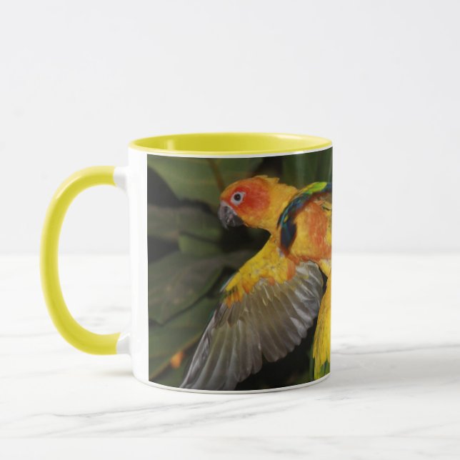 Tasse Sun Conures (Gauche)