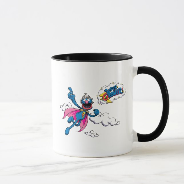 Tasse Super Grover vintage (Droite)