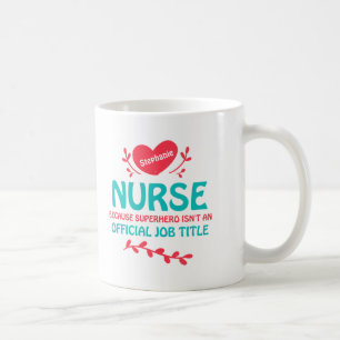 Tasse Super-héroïne Infirmière
