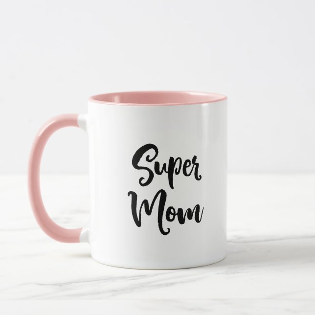 Tasse Super Maman Serif (Gauche)